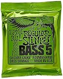 Ernie Ball 5-String Regular Slinky Bass (.045–.130) .45–.130 strings