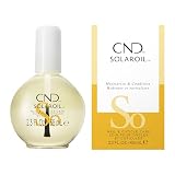 CND SolarOil Cuticle Oil (Jojoba + Vitamin E + Rice Bran + Sweet Almond, 2.3 oz)
