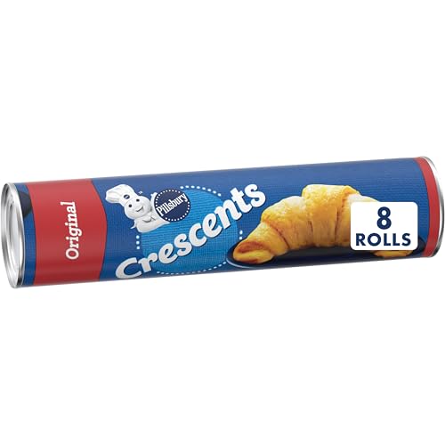 Pillsbury Original Crescent Rolls, Pastry Dough, Halloween Mummy Dogs Recipe Ingredient, 8 Rolls, 8 oz