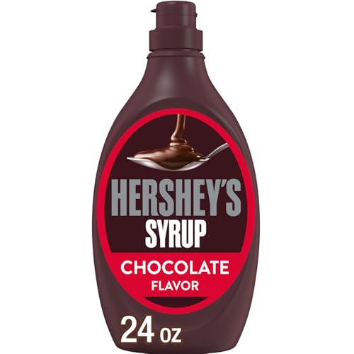HERSHEY'S Chocolate Syrup Bottle, 24 oz