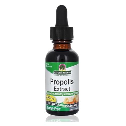 Nature's Answer Propolis Resin Extract | Herbal Supplement | All-Natural Immune Support | Vegan, Alcohol-Free & Gluten-Free 1oz