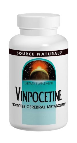 Source Naturals Vinpocetine Tablets, Supports Cognitive Performance*, 10 mg - 60 Tablets