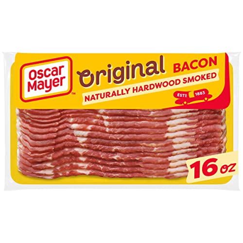 Oscar Mayer Naturally Hardwood Smoked Bacon, 16 oz Pack, 17-19 slices