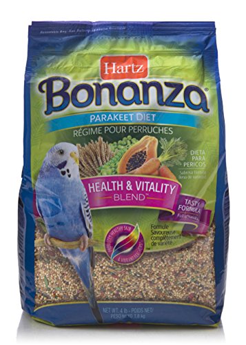 Hartz Bonanza - Parakeet Diet Affordable, made specifically for parakeets, and composed of the seeds