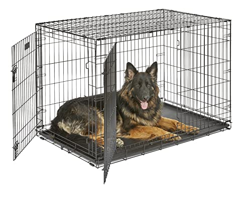 MidWest Homes iCrate 48-inch Double Door Folding Dog Crate