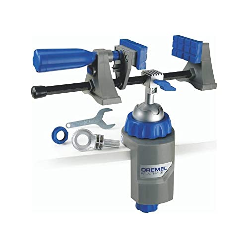 (-30%) Dremel 2500 Multi Vise - Multi Schraubstock (mit Abnehmbare Soft-Spannbacken und Werkzeugständer-Adapter zum Halten von Werkzeugen)