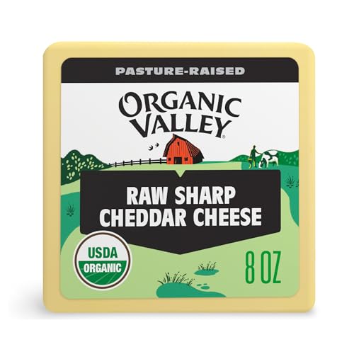 Organic Valley Raw Organic Sharp Cheddar Cheese Block