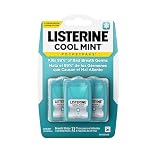 Listerine PocketPaks Cool Mint Breath Strips (3 x 24-Pack = 72 strips)