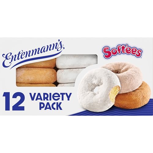 Entenmann's Soft'ees Donuts Variety Pack, 12 Count
