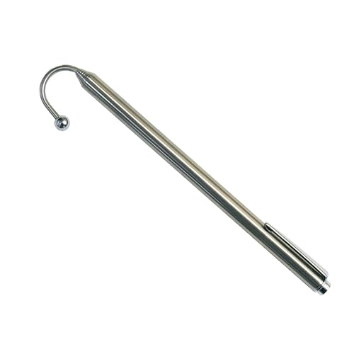 Greenlee FP3 Collapsible 3' Cable Grabbing and Reaching Fish Pole, Extra Reach Wire Pulling Tool for Grabbing/Installing Cables up to 3/4"D