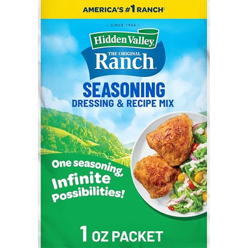 Hidden Valley Original Ranch Seasoning, Dressing and Recipe Mix, 1 Ounce (Package May Vary)