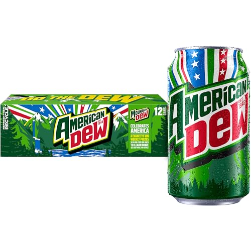 Mountain Dew Soda, 12 Fl Oz Cans (Pack of 12)