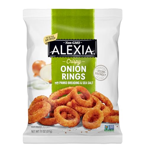 Alexia Crispy Onion Rings with Panko Breading & Sea Salt, 11 oz