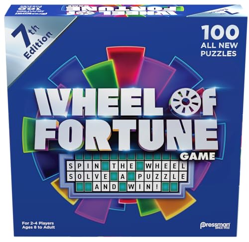 Wheel of Fortune Game: 6th Edition - Spin The Wheel, Solve A Puzzle, And Win by Pressman