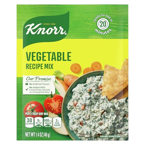 Knorr Soup Mix and Recipe Mix Vegetable For Soups, Sauces and Simple Meals No Artificial Flavors 1.4 oz