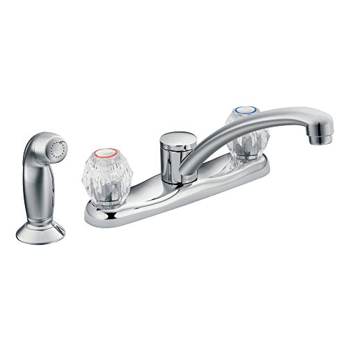 Two handle kitchen faucet