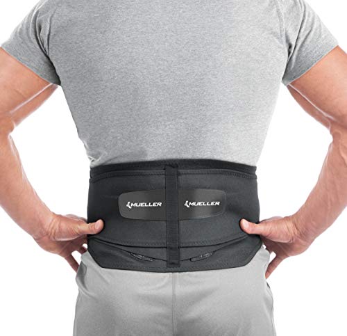 Mueller Lumbar Back BraceSi Belt – Lower Back &amp; Pelvic Support for Men &amp; Women – Relieves Sciatica &amp; Lu