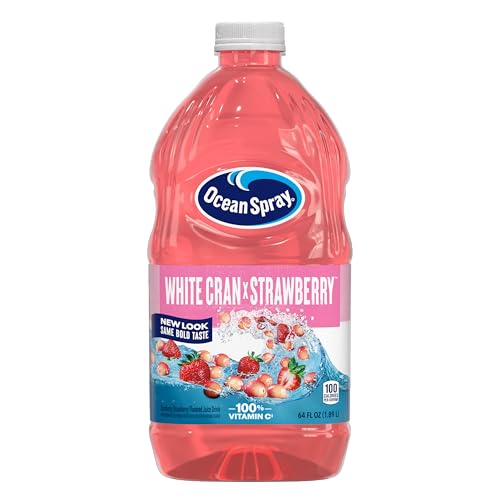 Ocean Spray® White Cran-Strawberry Juice Drink, 64 Fl Oz Bottle (Pack of 1)