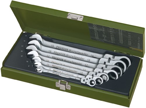 (-43%) Proxxon 23068 Micro-Combispeeder-Satz mit Gelenk, 7-teilig, 8 bis 19 mm