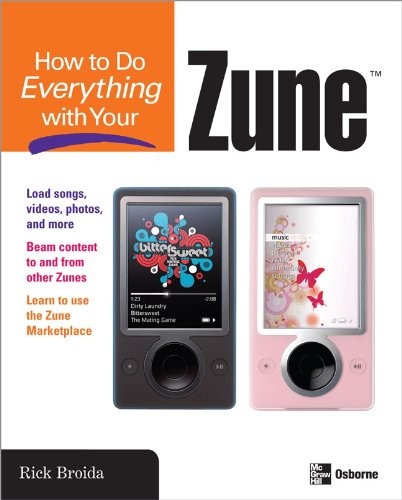 How to Do Everything with Your Zune (By: Rick Broida) cover