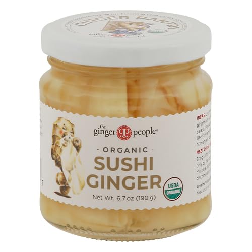 Ginger People, Pickled Sushi Ginger, 6.7 oz