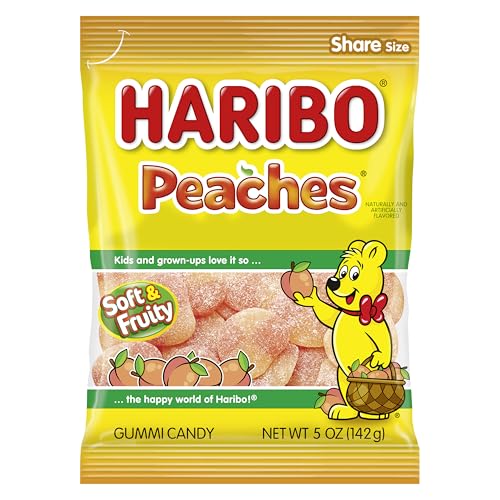 Haribo, Peaches, 5 oz