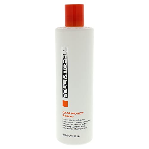 Paul Mitchell Color Protect Shampoo, Prevents Fade + Adds Shine, For Color-Treated Hair, 16.9 fl oz