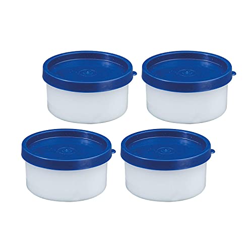 (-34%) Westmark Kräuterdosen-Set, 8-teilig, Volumen je 100 ml, Kunststoff, Rund, Ø 8,3 cm, Trio, Transparent/Blau, 25742270