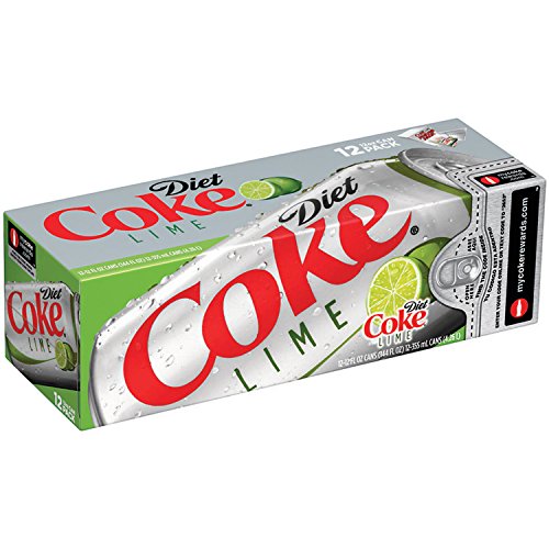 Diet Coke Lime, 12 fl oz, 12 Pack