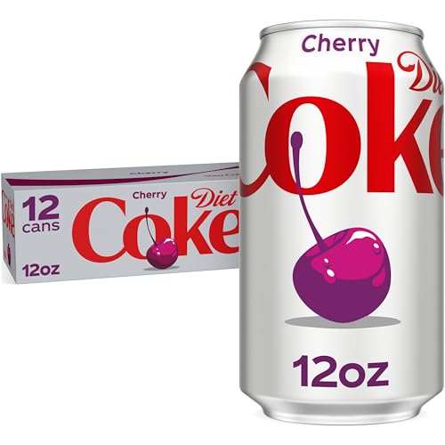 Diet Coke Cherry, 12 fl oz, 12 Pack