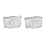 Cuisinart DCC-RWF1 Replacement Coffeemaker Water Filters, Set of 2