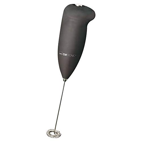 (-59%) Clatronic® elektrischer Milchaufschäumer | Mixer | Milchschaum in Sekundenschnelle | Milchaufschäumer | Soft - Touch - Gehäuse | Stab | mit Edelstahl - Schaumschläger | MS 3089 schwarz