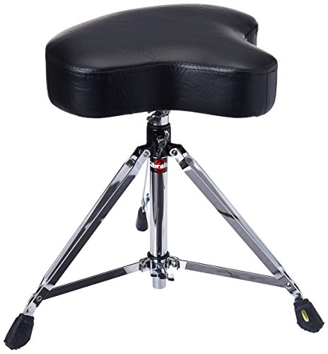 Gibraltar Drum Throne, Black, Heavy (6608)
