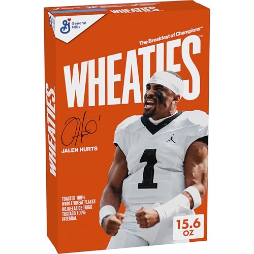 Wheaties Breakfast Cereal, Breakfast of Champions, 100% Whole Wheat Flakes, 15.6 oz