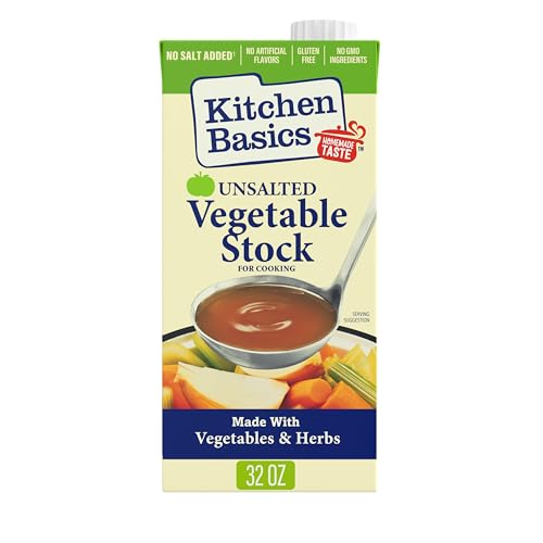 Kitchen Basics Unsalted Vegetable Stock, 32 fl oz