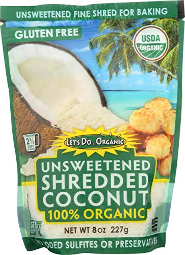 Let's Do Organic, Shredded Coconut, 8 oz