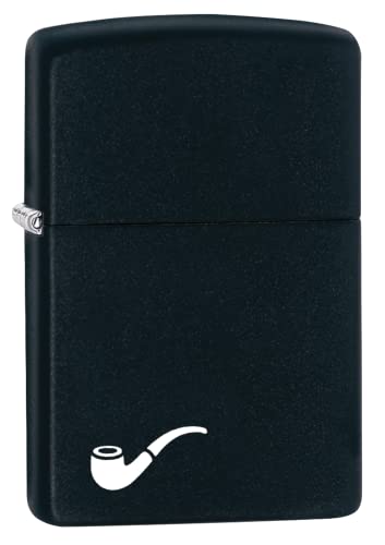 Zippo Black Matte Pipe Pocket Lighter