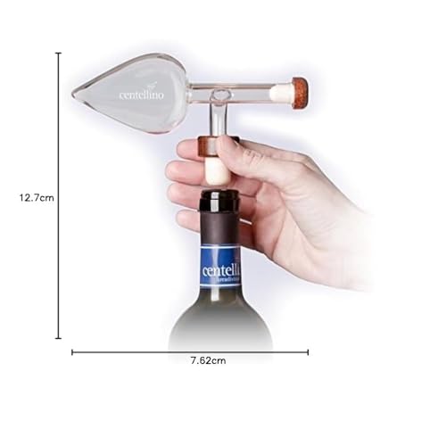 Areadivino Wine Aerator and DecanterRechargeable Electric Wine Aerator and Dispenser Set, Electric Wine Decanter with 2