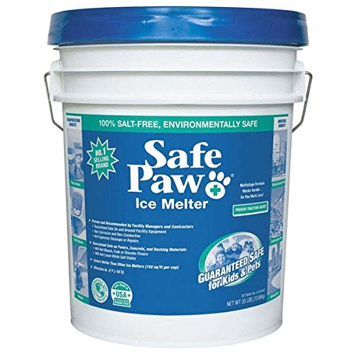 Safe Paw Ice Melter Pet Safe 35 lb Bag Non-Toxic Formula