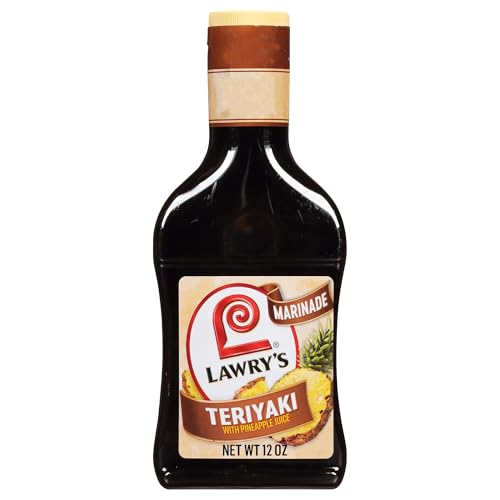 Lawry's Teriyaki With Pineapple Juice Marinade, 12 fl oz