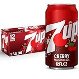 7up Cherry Flavored Soda, 12 pk 12 oz cans