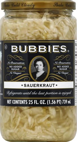 Bubbies, Sauerkraut, 25 oz