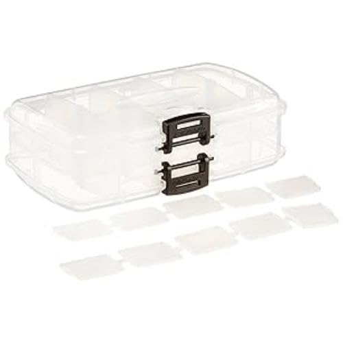 Plano 3449-22 Small Double-Sided Tackle Box, Premium Tackle Storage
