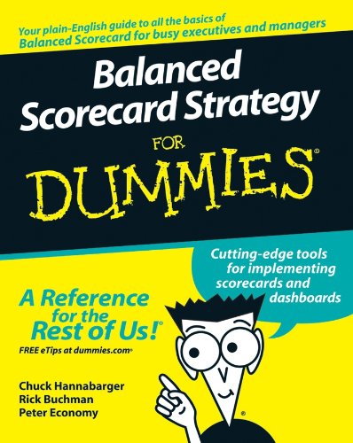 Balanced Scorecard Strategy For Dummies® book cover