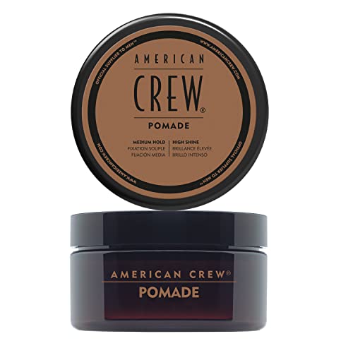 American Crew Men's Hair Pomade (OLD VERSION), Medium Hold with High Shine, 3 Oz (Pack of 1)