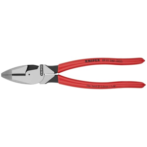 Knipex Tools LP - 0901240SBA 9.5-Inch Ultra-High Leverage Lineman's Pliers
