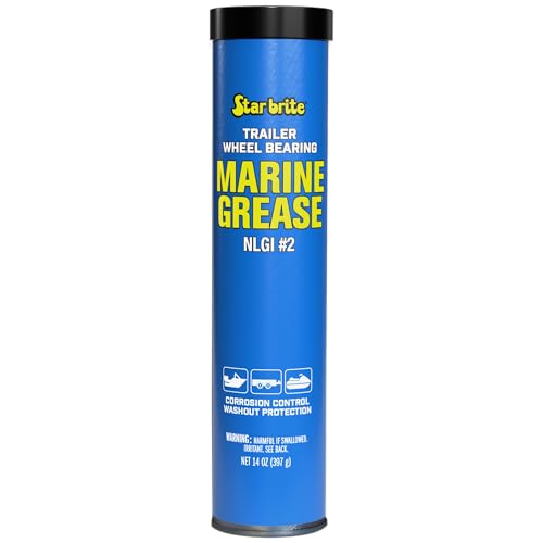 STAR BRITE Wheel Bearing Grease - Boat Trailer Marine Grade - 14 OZ Grease Gun Cartridge (026014)