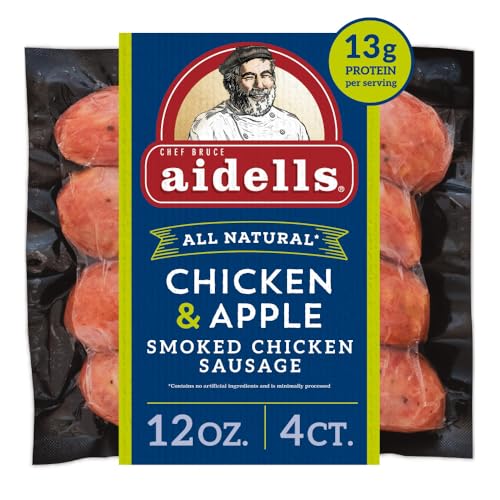 Aidells Smoked Chicken And Apple Sausage Links, 4 Count