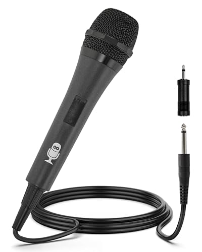 Singing Machine Unidirectional Dynamic Karaoke Microphone A great pick for users