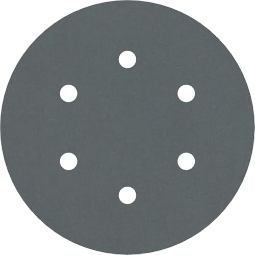 Bosch 5x PRO Plastic and Hard Stone F355 Sanding Disc (for Concrete, Hard stone, Ø mm, Grit 600, Professional Accessory Random Orbital Sander)